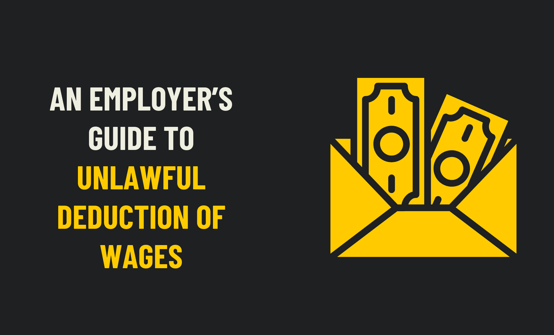 Unlawful Deduction of Wages