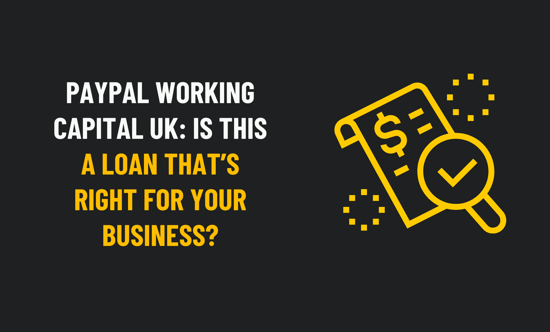 PayPal Working Capital UK