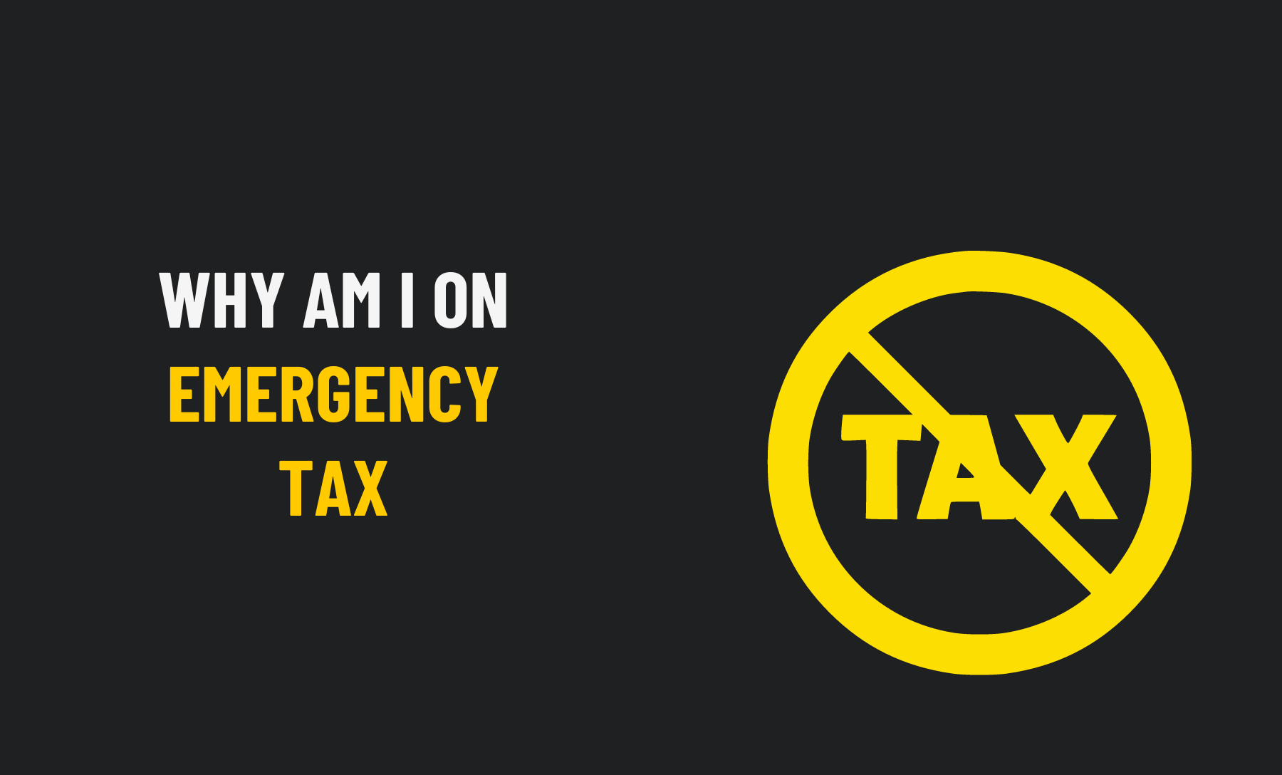 Emergency Tax