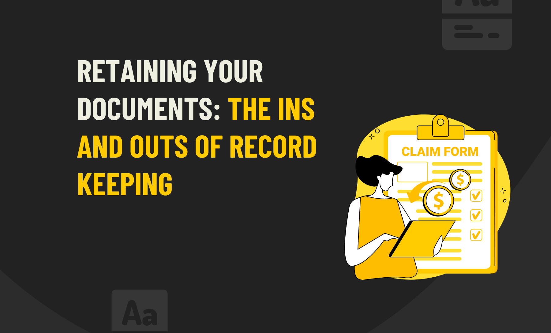Retaining Your Documents