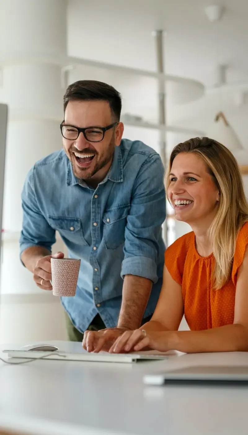 Small Business and Sole Trader Accounting Services for Architects Professionals reviewing financial documents for business