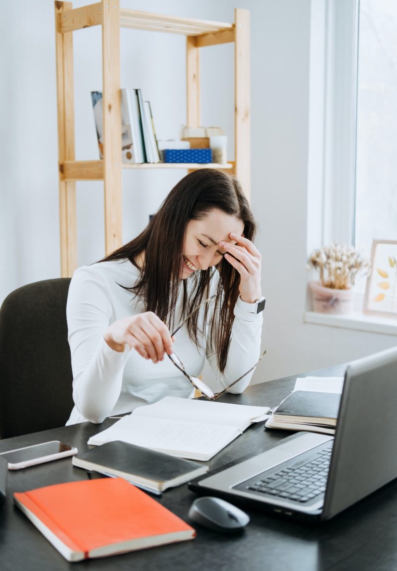 Remote Accounting Finance Jobs. Online Accounting Solution. Candid portrait of female accountant Remote Accounting Finance Jobs. Online Accounting Solution. Candid portrait of female accountant